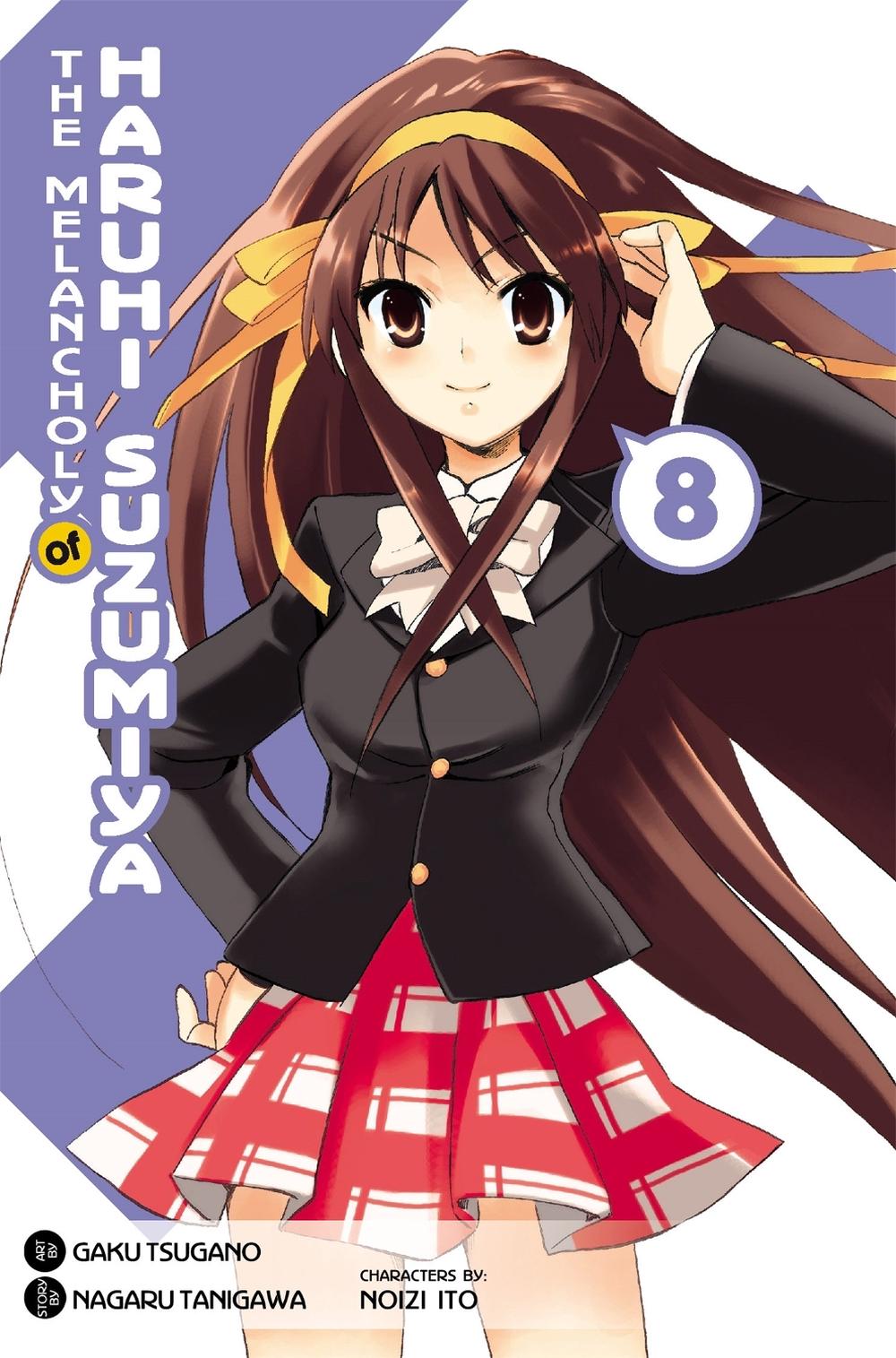The Melancholy Of Haruhi Suzumiya, Vol.8 - Manga by Nagaru Tanigawa - ISBN: 9780316089548