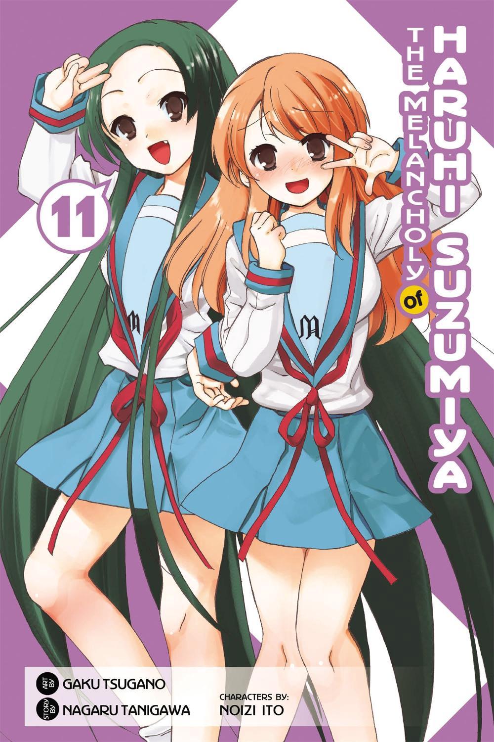 The Melancholy Of Haruhi Suzumiya, Vol.11- Manga by Nagaru Tanigawa - ISBN: 9780316195768