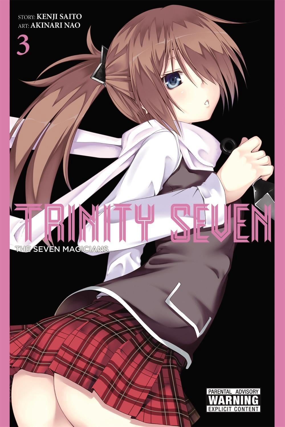 Trinity Seven, Vol. 3 by Kenji Saitou - ISBN: 9780316263689