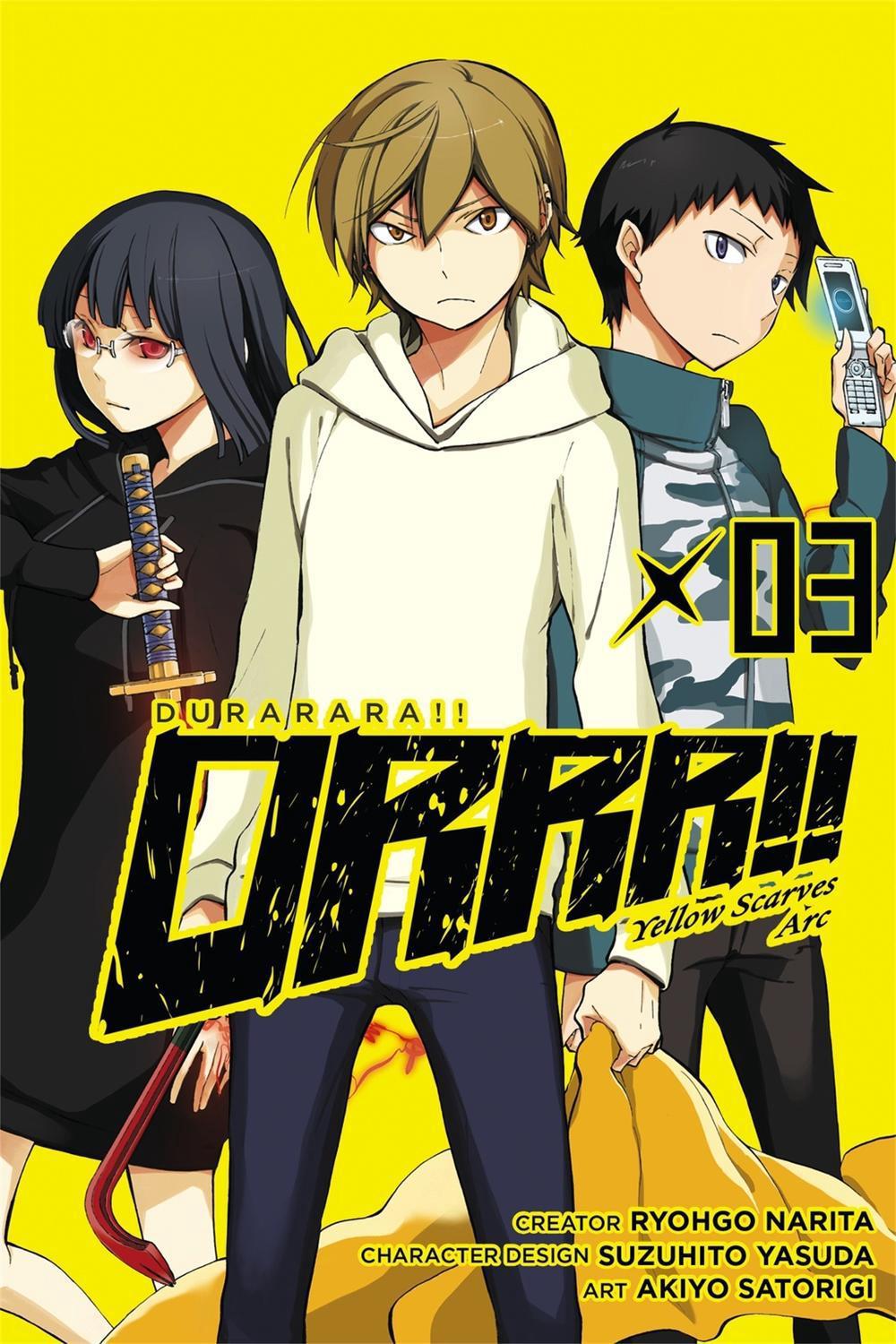 Durarara!! Yellow Scarves Arc, Vol. 3 by Ryohgo Narita - ISBN: 9780316305037
