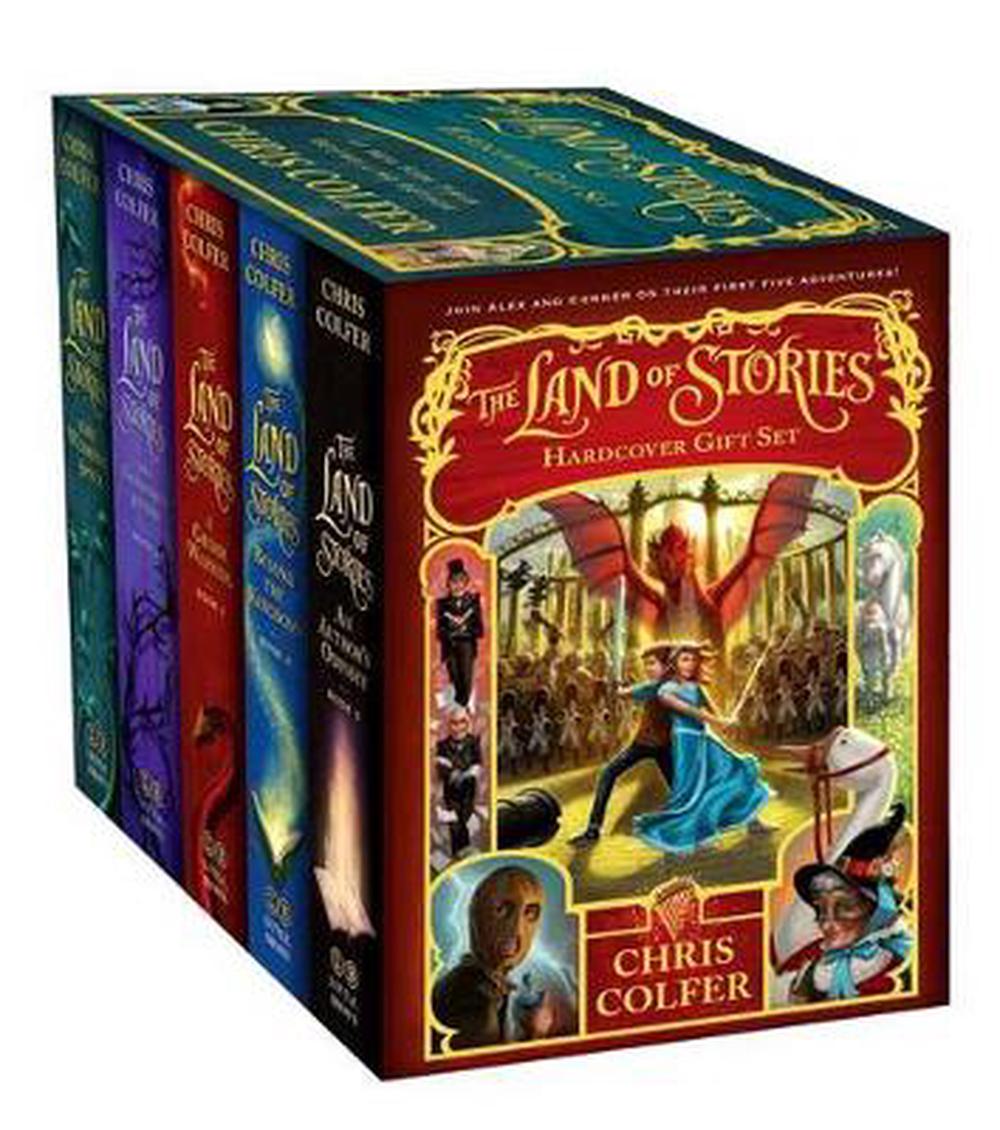 The Land Of Stories Hardcover Gift Set By Chris Colfer, Hardcover ...