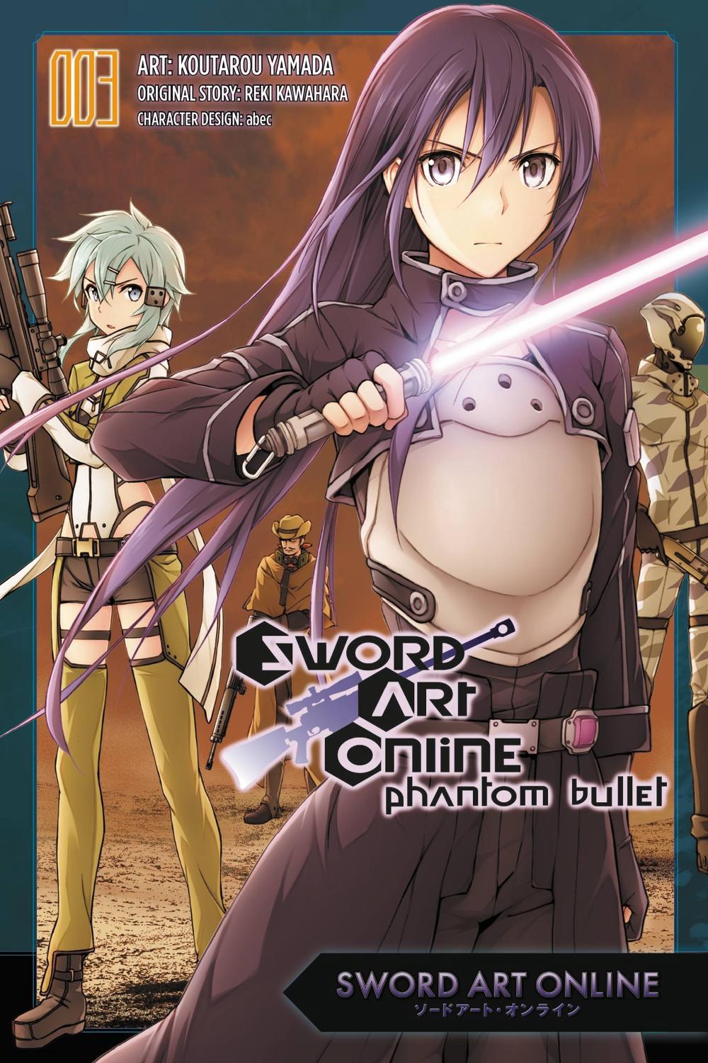 Sword Art Online: Phantom Bullet, Vol. 3 (manga) by Reki Kawahara - ISBN: 9780316439749