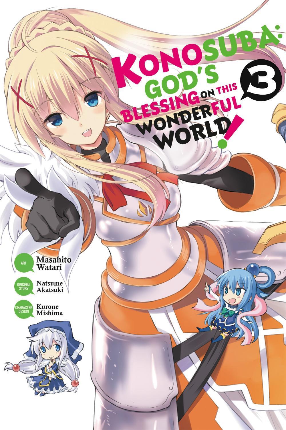 Konosuba: God's Blessing on This Wonderful World!, Vol. 3 (Manga), 9780316469333