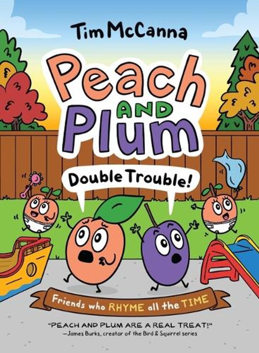 Peach and Plum: Double Trouble! (A Graphic Novel) by Tim McCanna - ISBN: 9780316569590