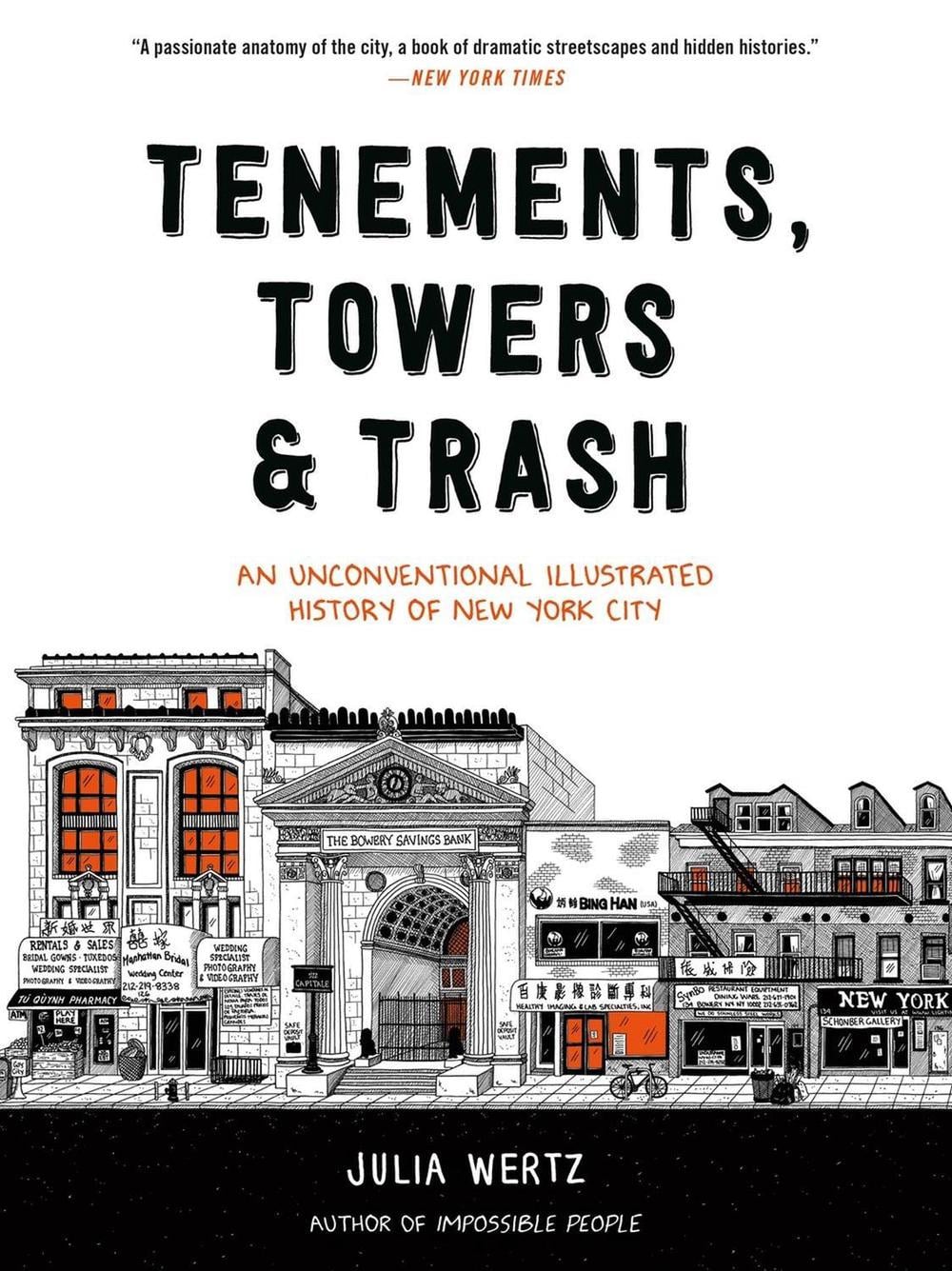 Tenements, Towers & Trash by Julia Wertz - ISBN: 9780316582339