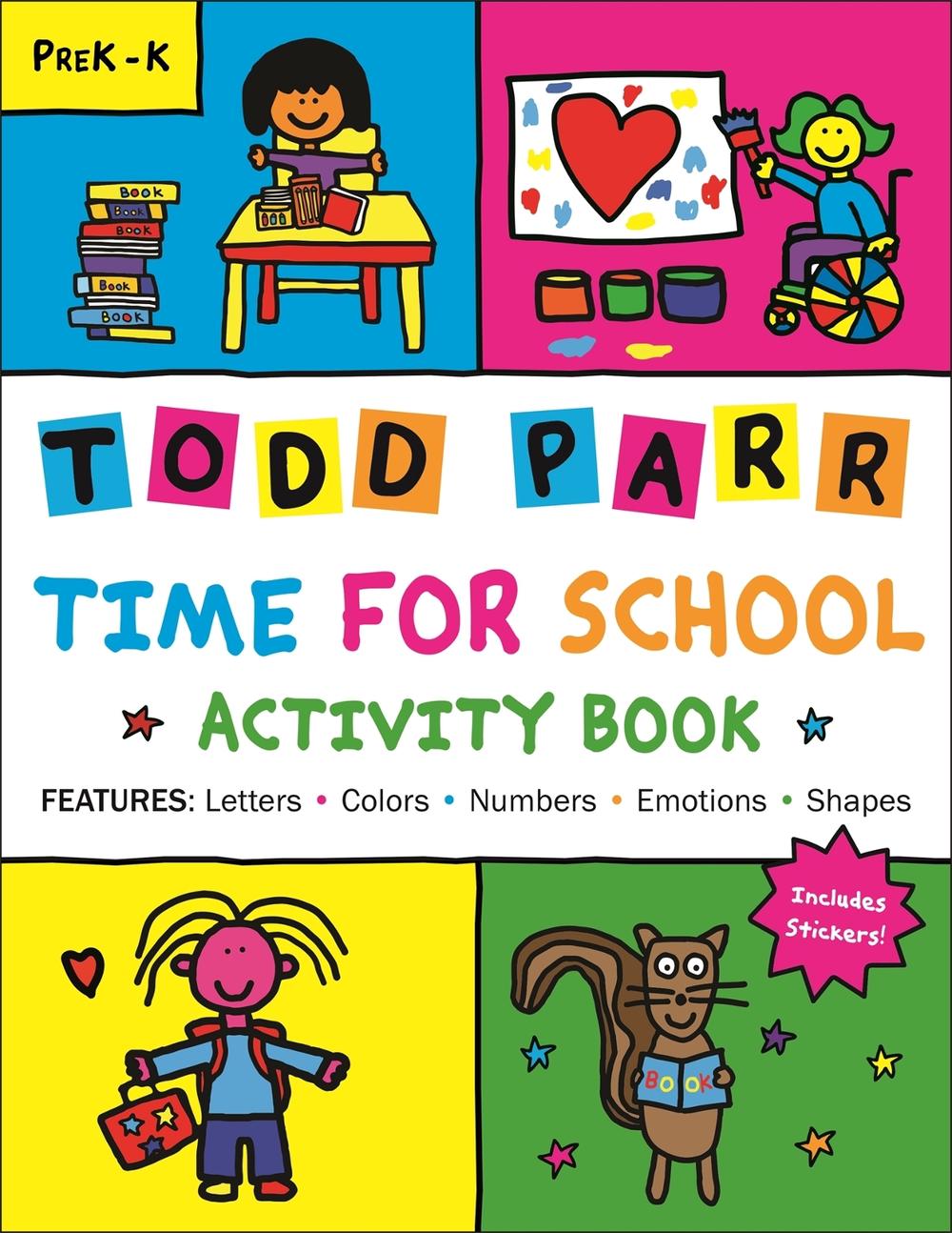 Time for School Activity Book by Todd Parr - ISBN: 9780316706612