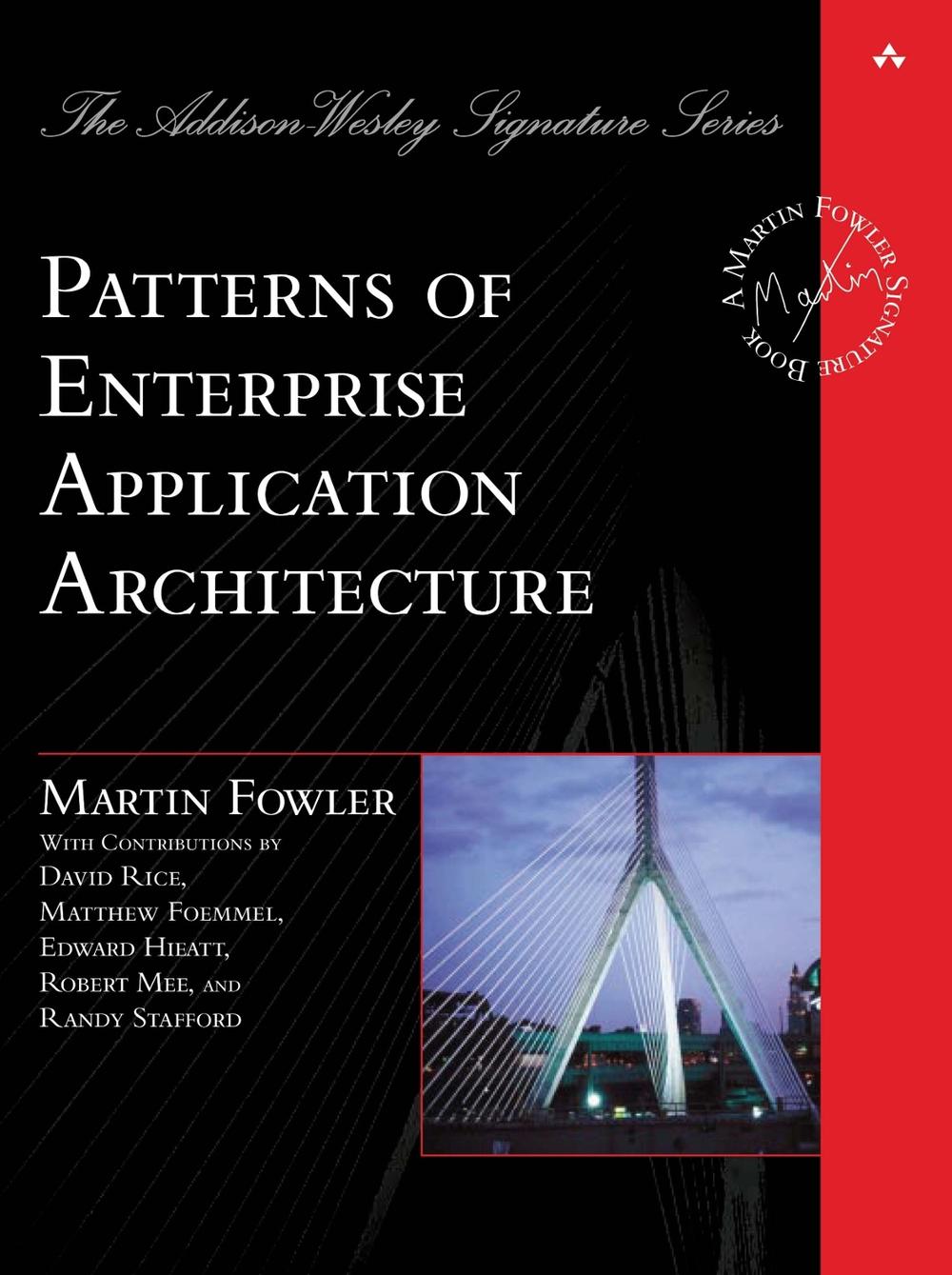 Patterns of Enterprise Application Architecture, 9780321127426