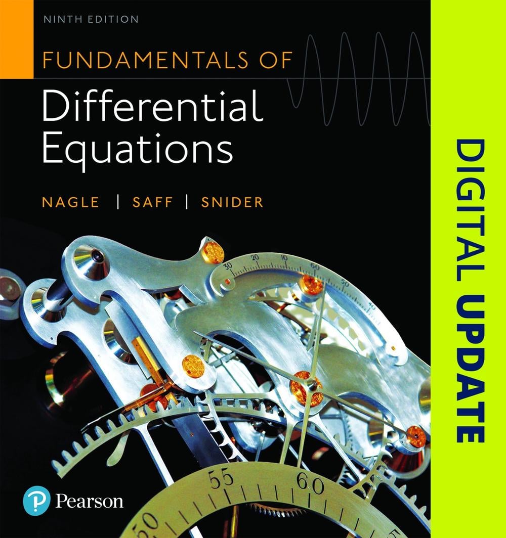 Fundamentals of Differential Equations, 9th Edition, 9780321977069