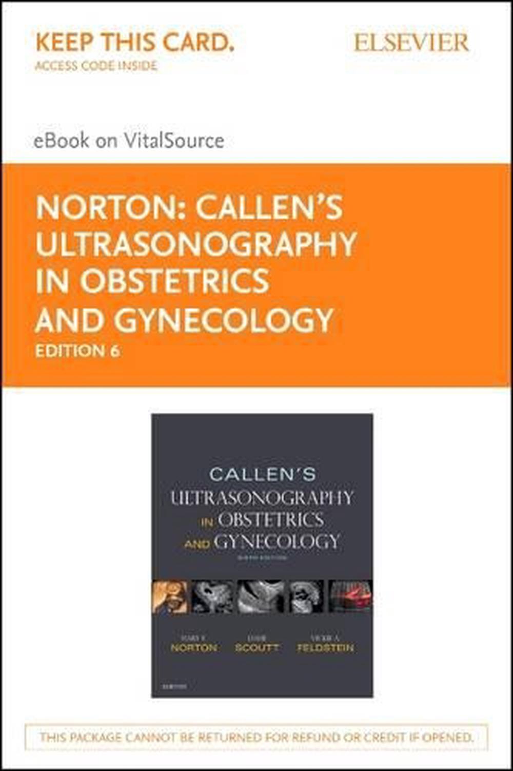 Callen's Ultrasonography in Obstetrics and Gynecology - Elsevier eBook on Vitalsource (Retail Access Card), 9780323497510