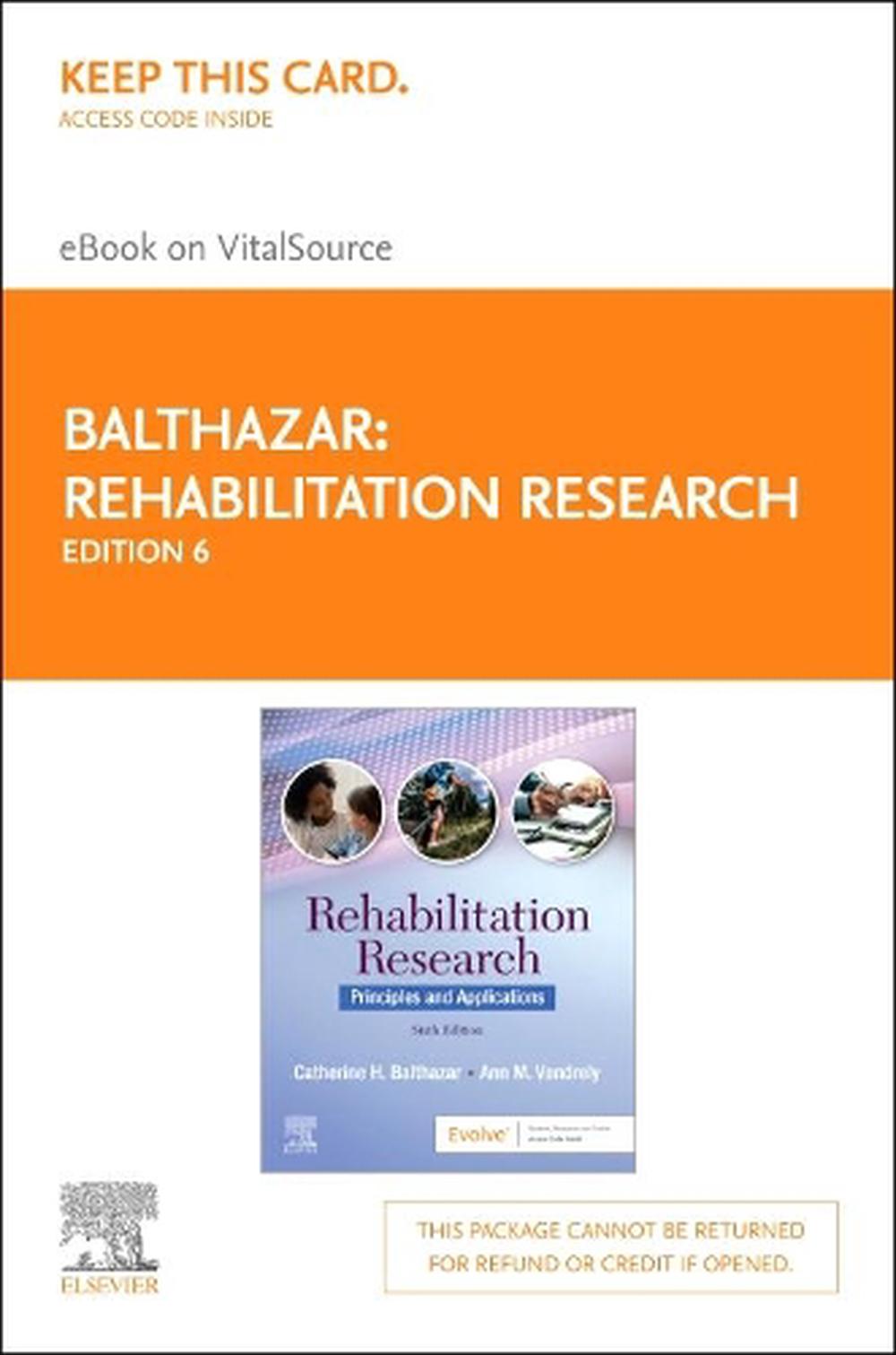 Rehabilitation Research - Elsevier eBook on Vitalsource (Retail Access ...