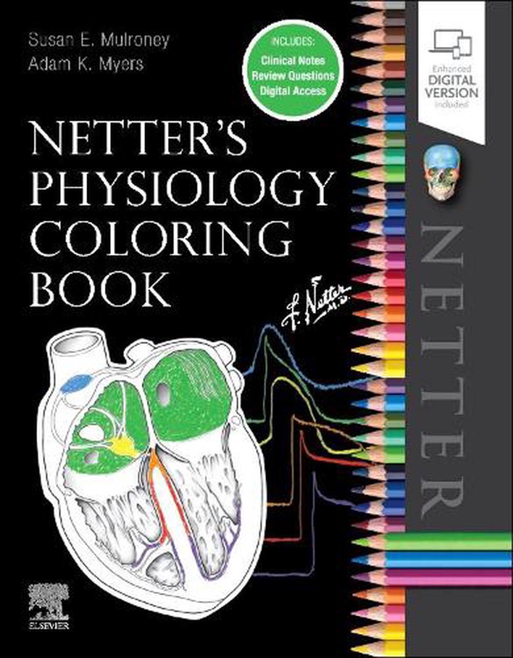 Netter's Physiology Coloring Book, 9780323694636