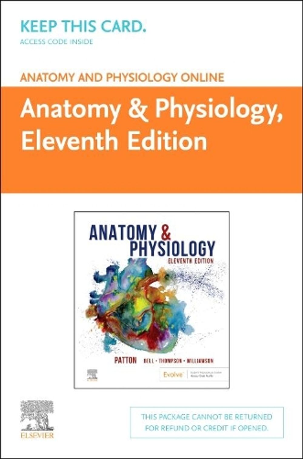Anatomy and Physiology Online for Anatomy and Physiology (Access Code), 11th Edition by Kevin T. Patton - ISBN: 9780323791106