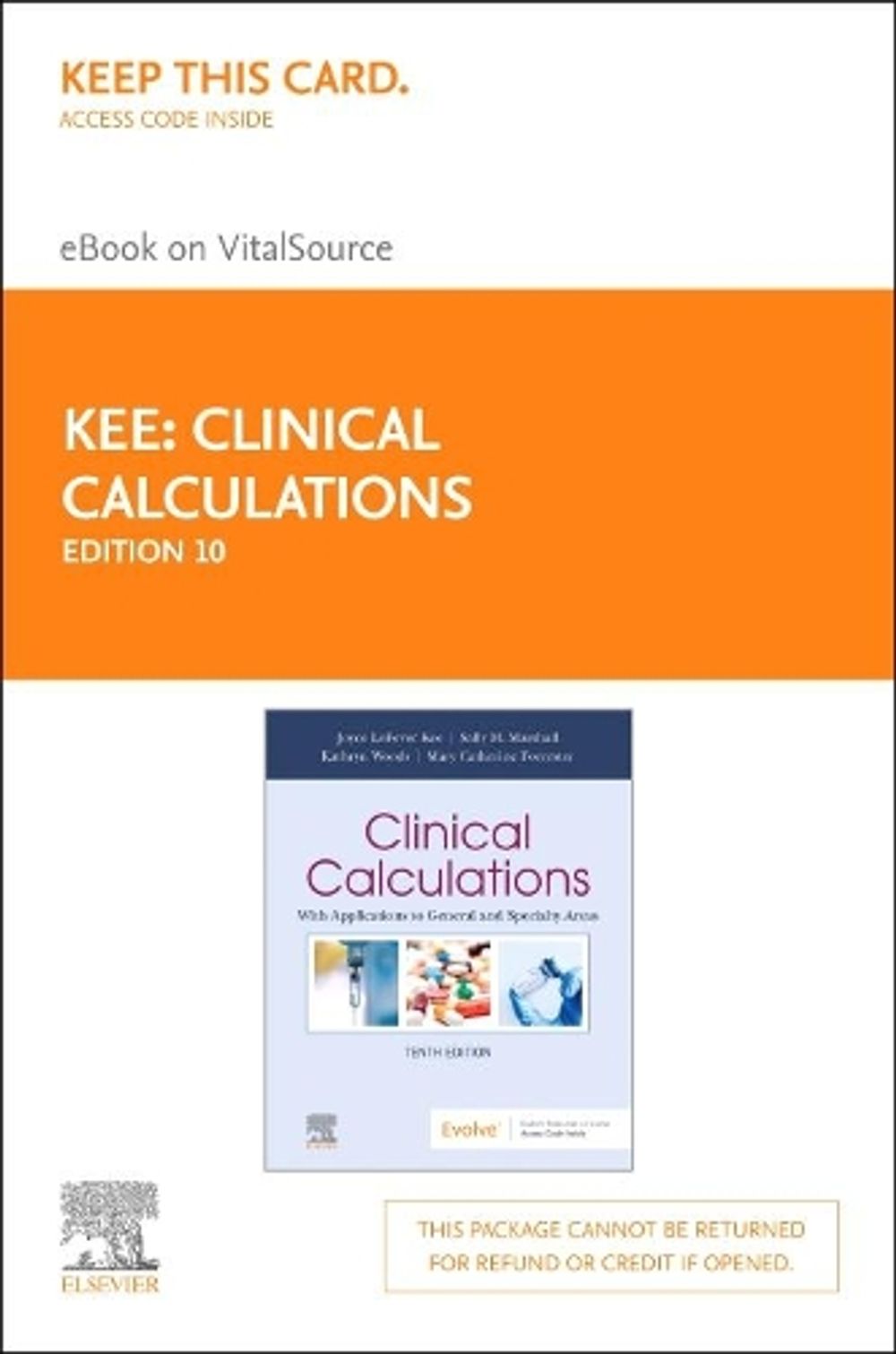 Clinical Calculations - Elsevier eBook on Vitalsource (Retail Access ...