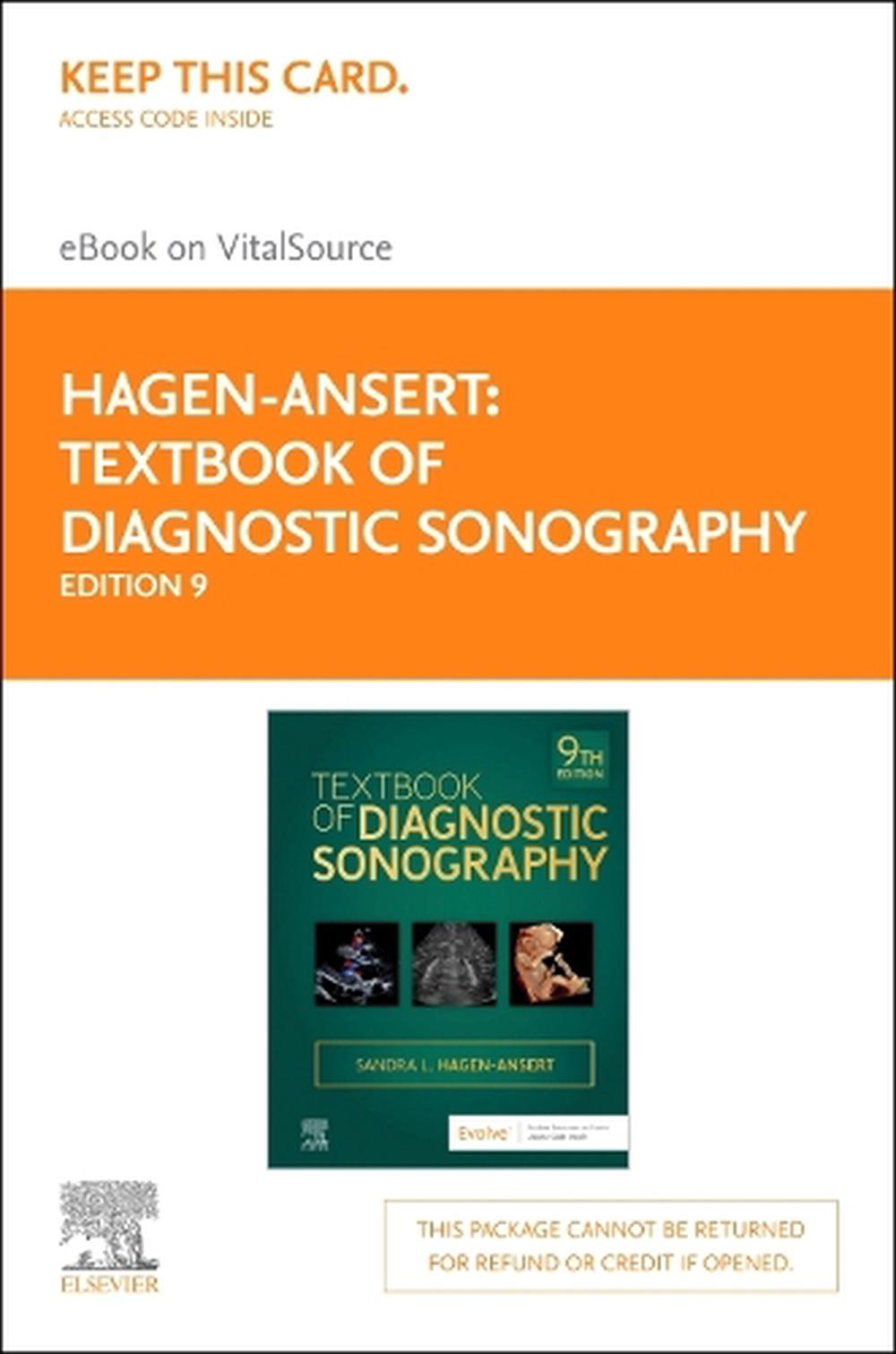 Textbook of Diagnostic Sonography - Elsevier eBook on Vitalsource (Retail Access Card), 9th Edition, 9780323826488