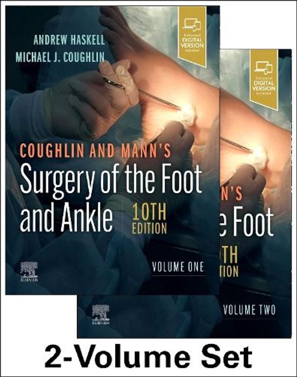 Coughlin and Mann's Surgery of the Foot and Ankle, 2-Volume Set, 10th Edition by Andrew Haskell - ISBN: 9780323833844