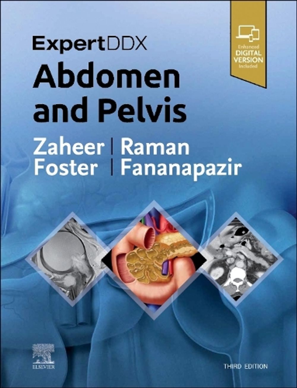 ExpertDDx: Abdomen and Pelvis, 3rd Edition by Atif Zaheer - ISBN: 9780323878661