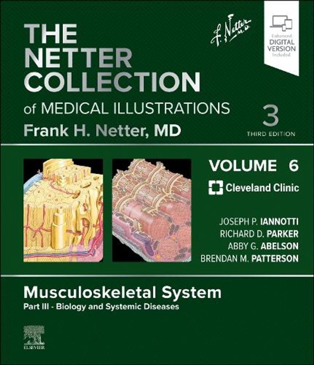 The Netter Collection of Medical Illustrations: Musculoskeletal System, Volume 6, Part III - Biology and Systemic Diseases, 3rd Edition by Joseph Iannotti - ISBN: 9780323880879