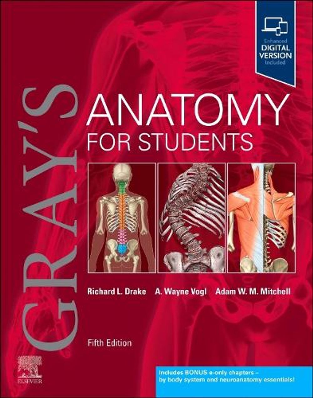 Gray's Anatomy for Students, 5th Edition by Richard L. Drake - ISBN: 9780323934237