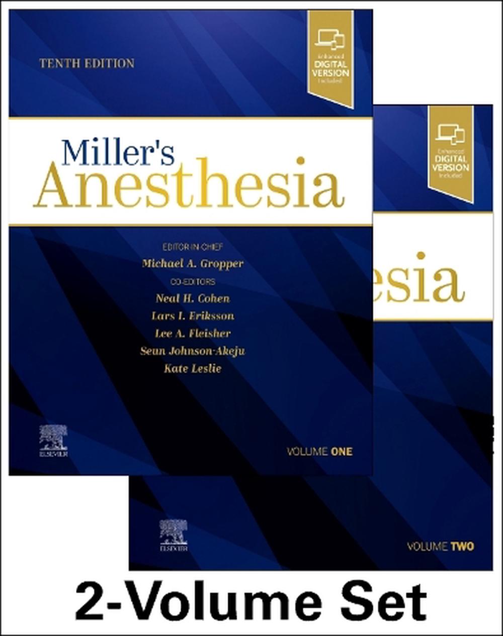 Miller's Anesthesia, 2-Volume Set, 10th Edition, 9780323935920