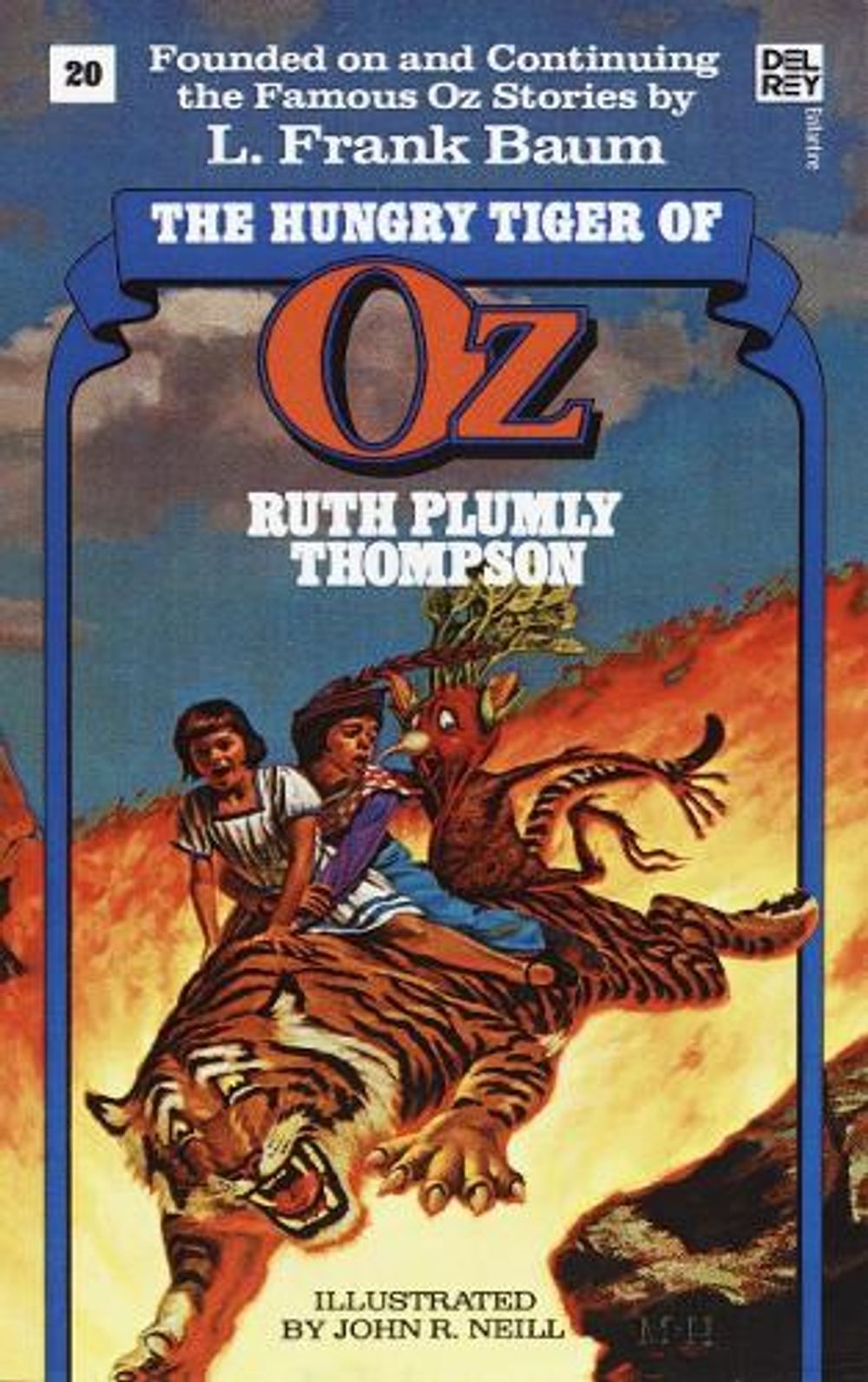 Hungry Tiger of Oz (The Wonderful Oz Books, #20) by Ruth Plumly Thompson - ISBN: 9780345315892