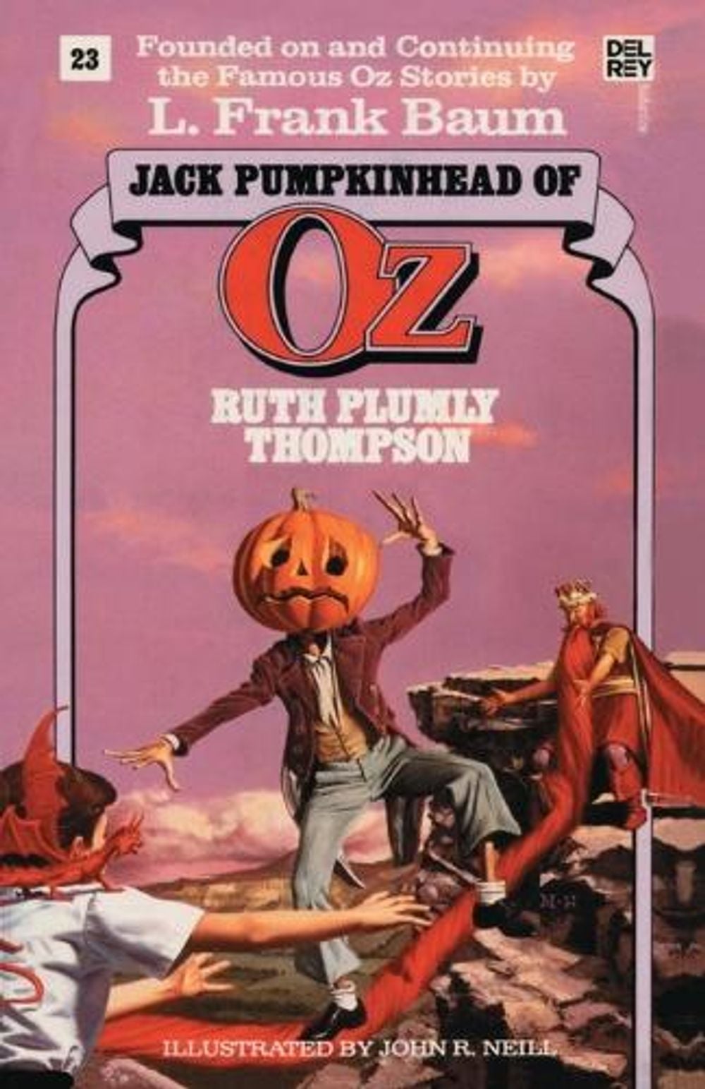 Jack Pumpkinhead of Oz (The Wonderful Oz Books, #23) by Ruth Plumly Thompson - ISBN: 9780345323606