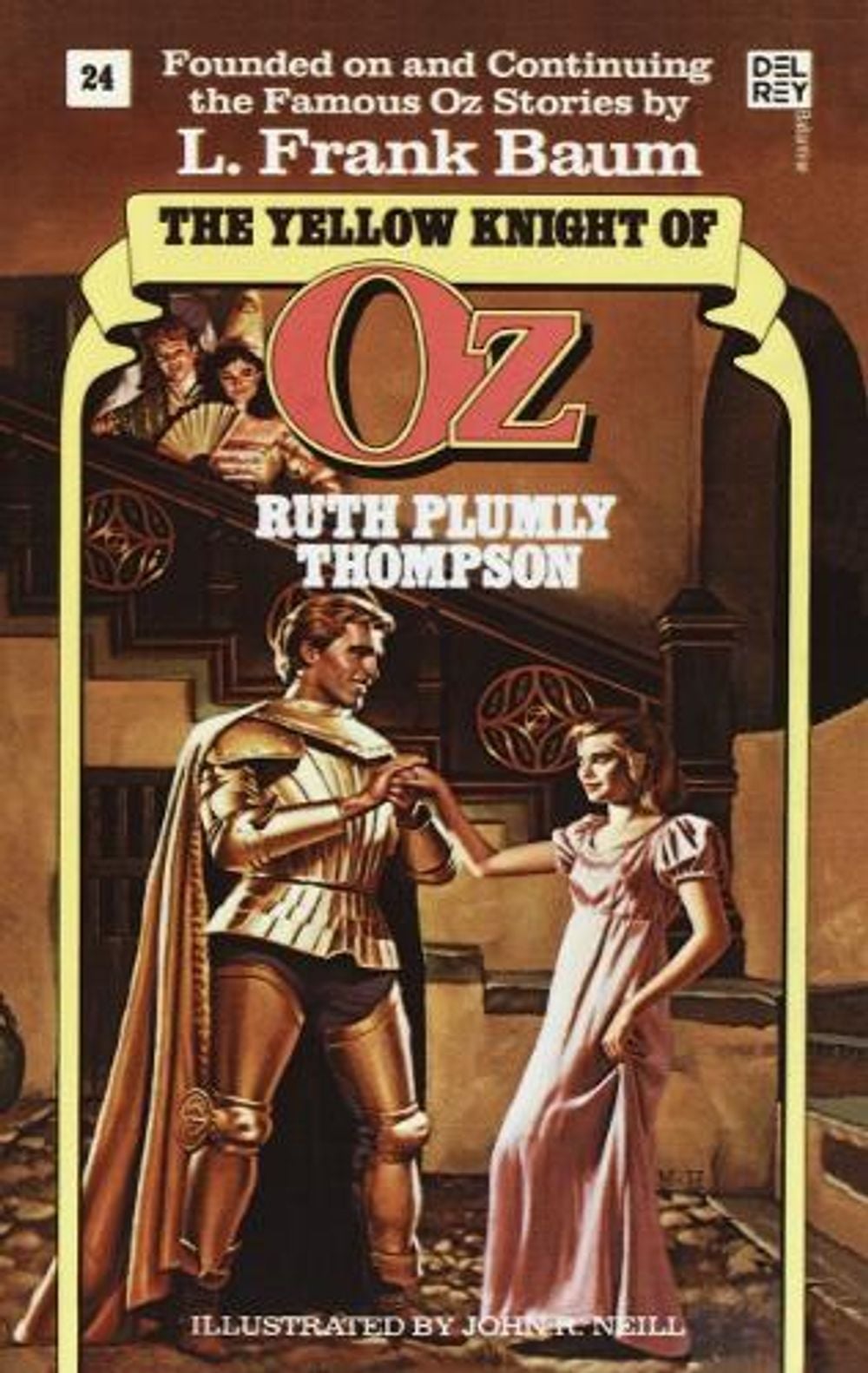 Yellow Knight of Oz (Wonderful Oz Book, No 24) by Ruth Plumly Thompson - ISBN: 9780345328670