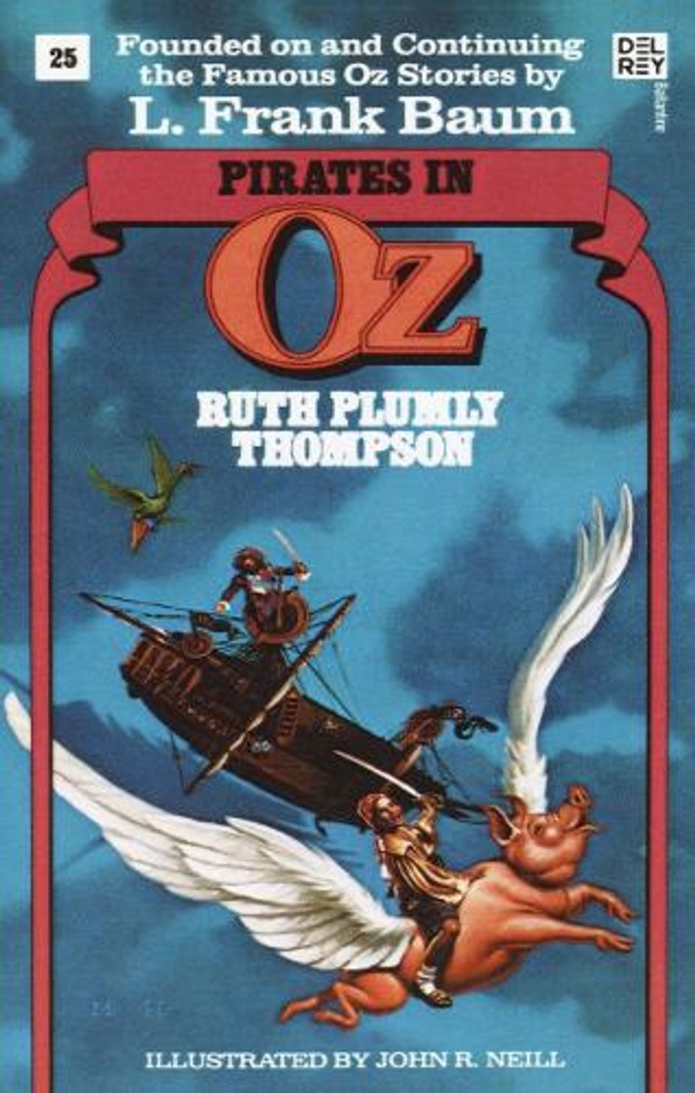 Pirates in Oz (Wonderful Oz Books, No 25) by Ruth Plumly Thompson - ISBN: 9780345330994