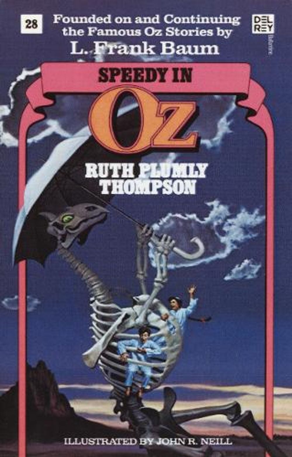 Speedy in Oz (Wonderful Oz Books, No 28) by Ruth Plumly Thompson - ISBN: 9780345337054