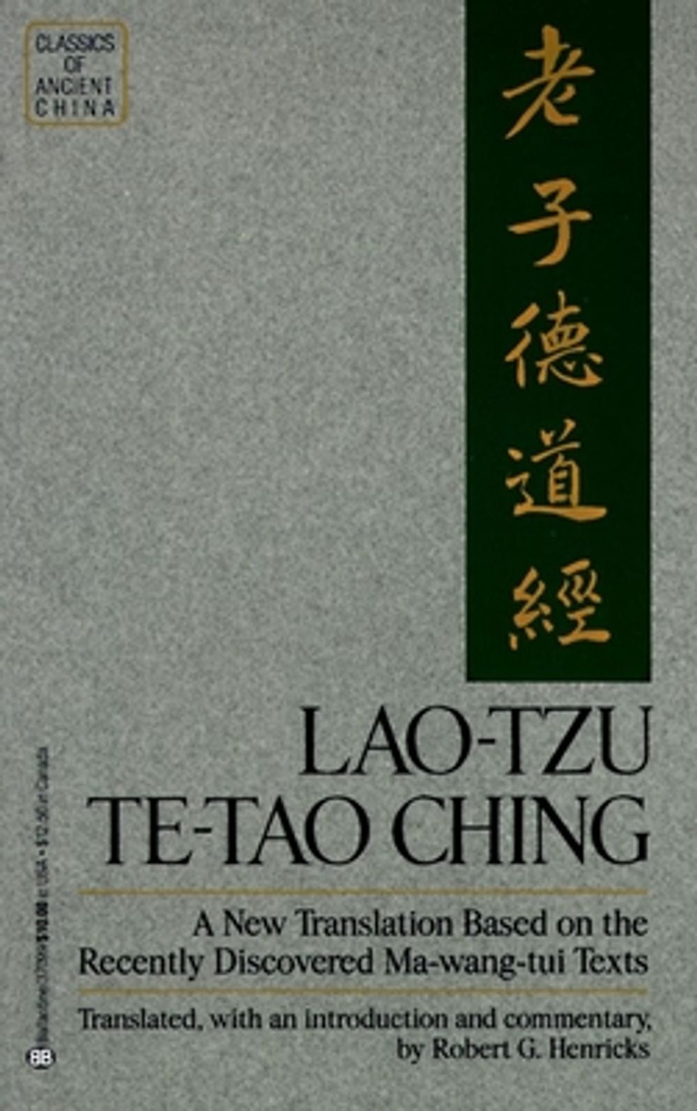 Lao-Tzu: Te-Tao Ching by Robert G. Henrick - ISBN: 9780345370990