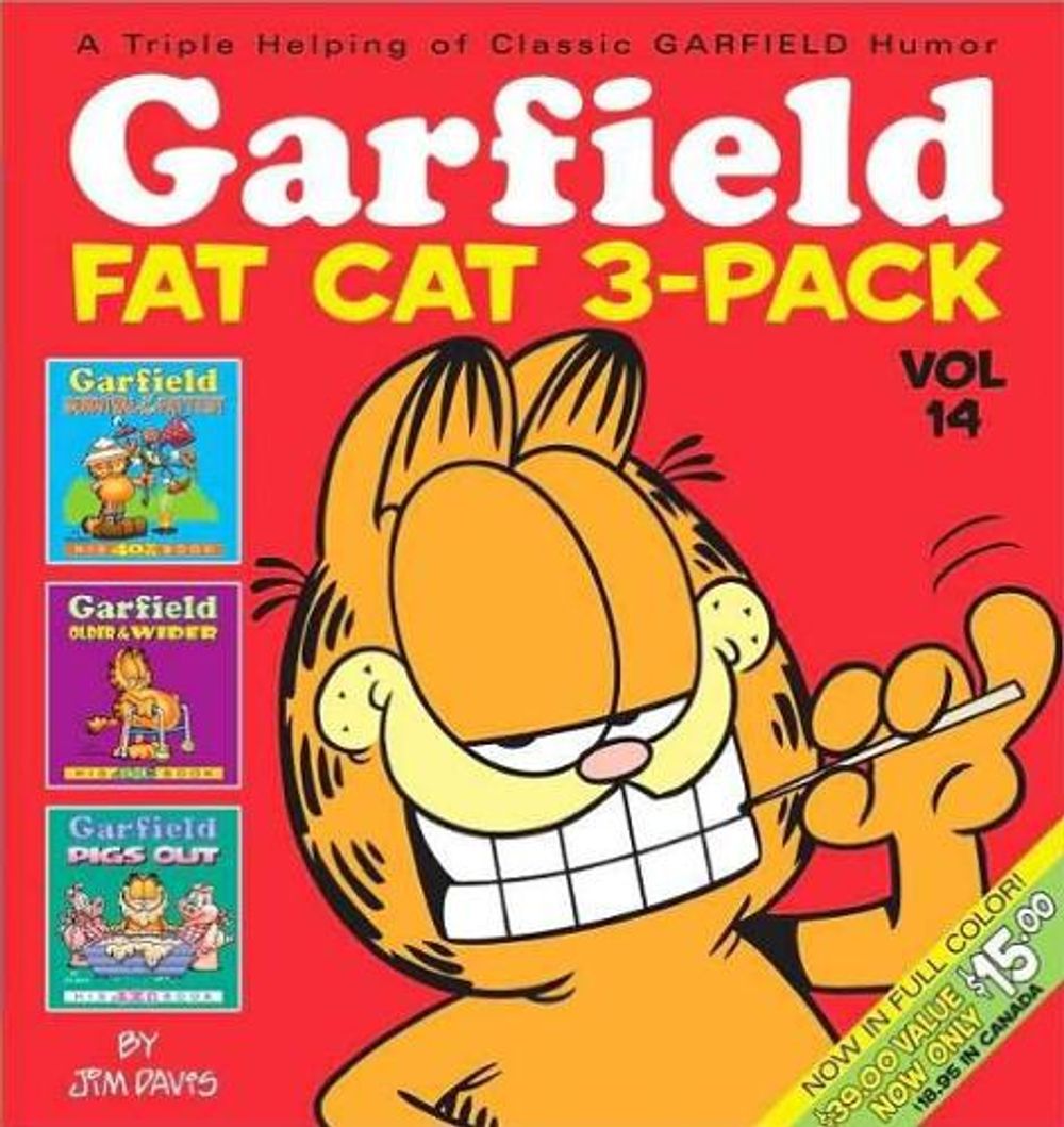 Garfield Fat Cat 3-Pack #14 by Jim Davis - ISBN: 9780345491756