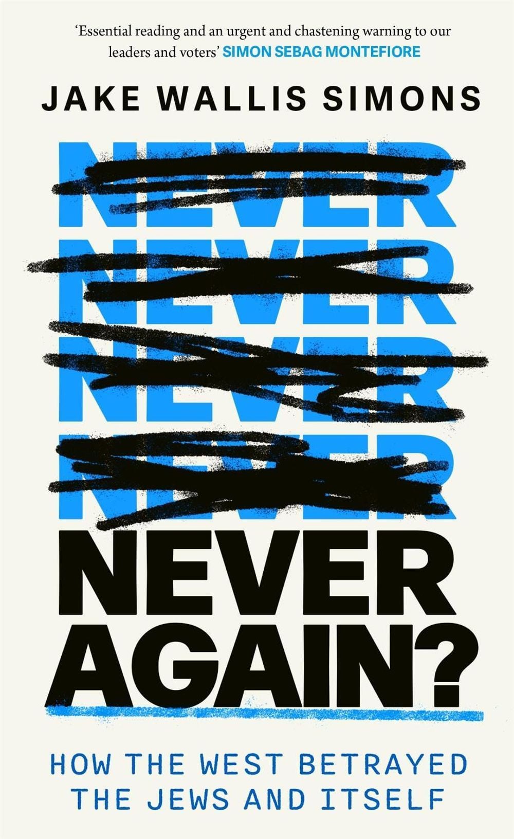 Never Again by Jake Wallis Simons - ISBN: 9780349000466