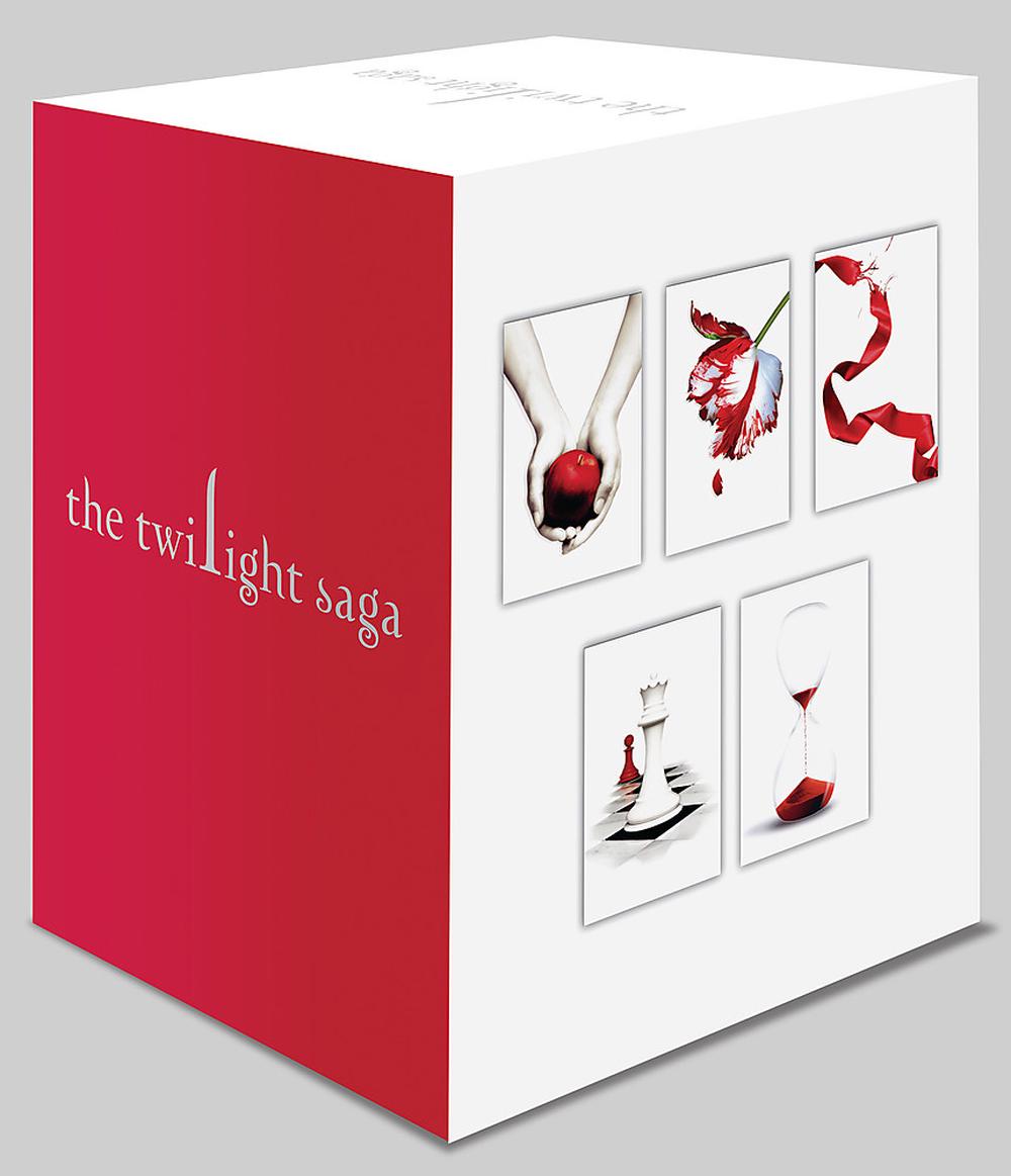 Twilight Saga Series - 5 x Paperback Books in 1 x Boxed Set (White Cover)  by Stephenie Meyer, Paperback, 9780349001326 | Buy online at The Nile