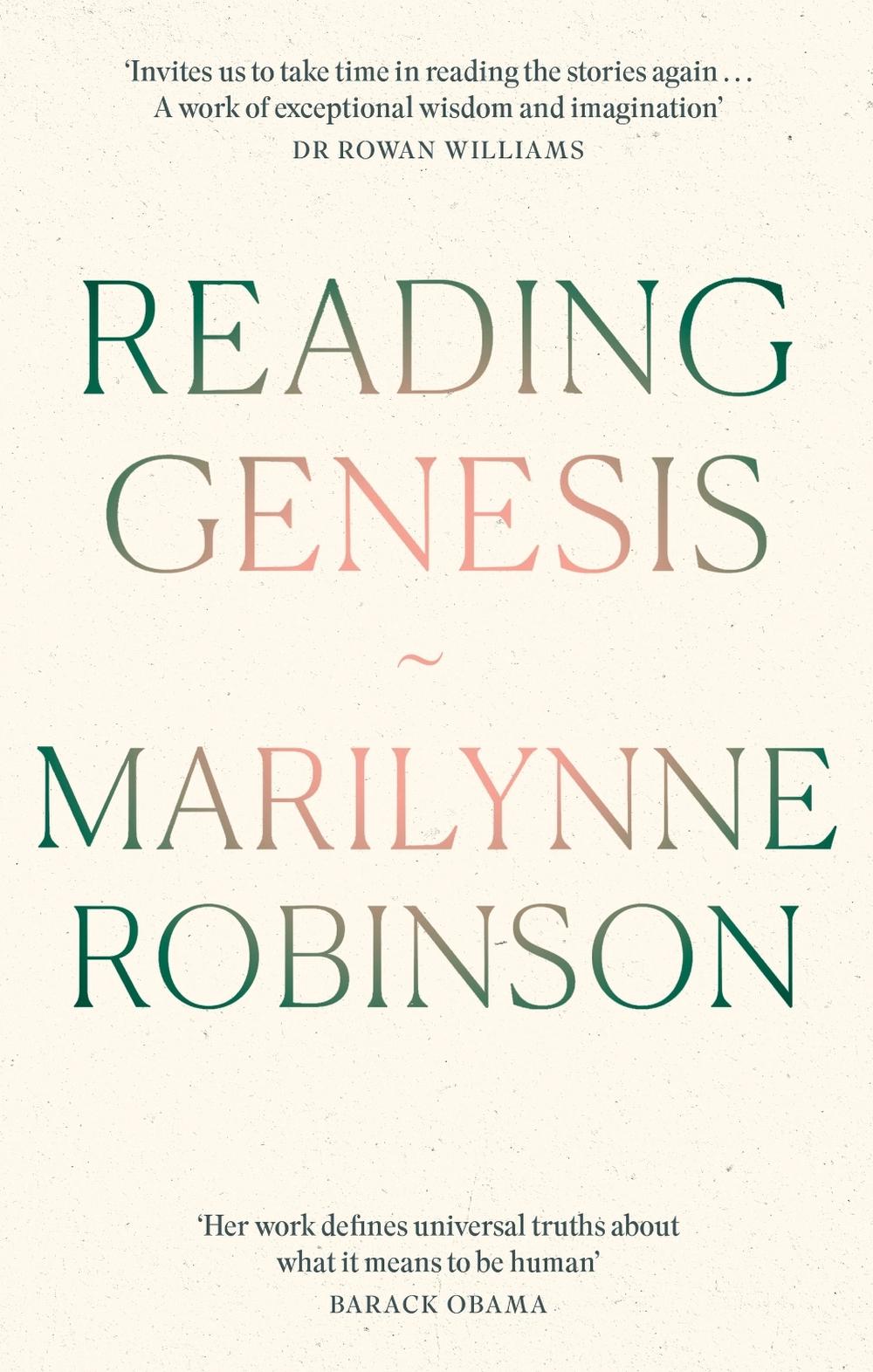Reading Genesis, 9780349018751