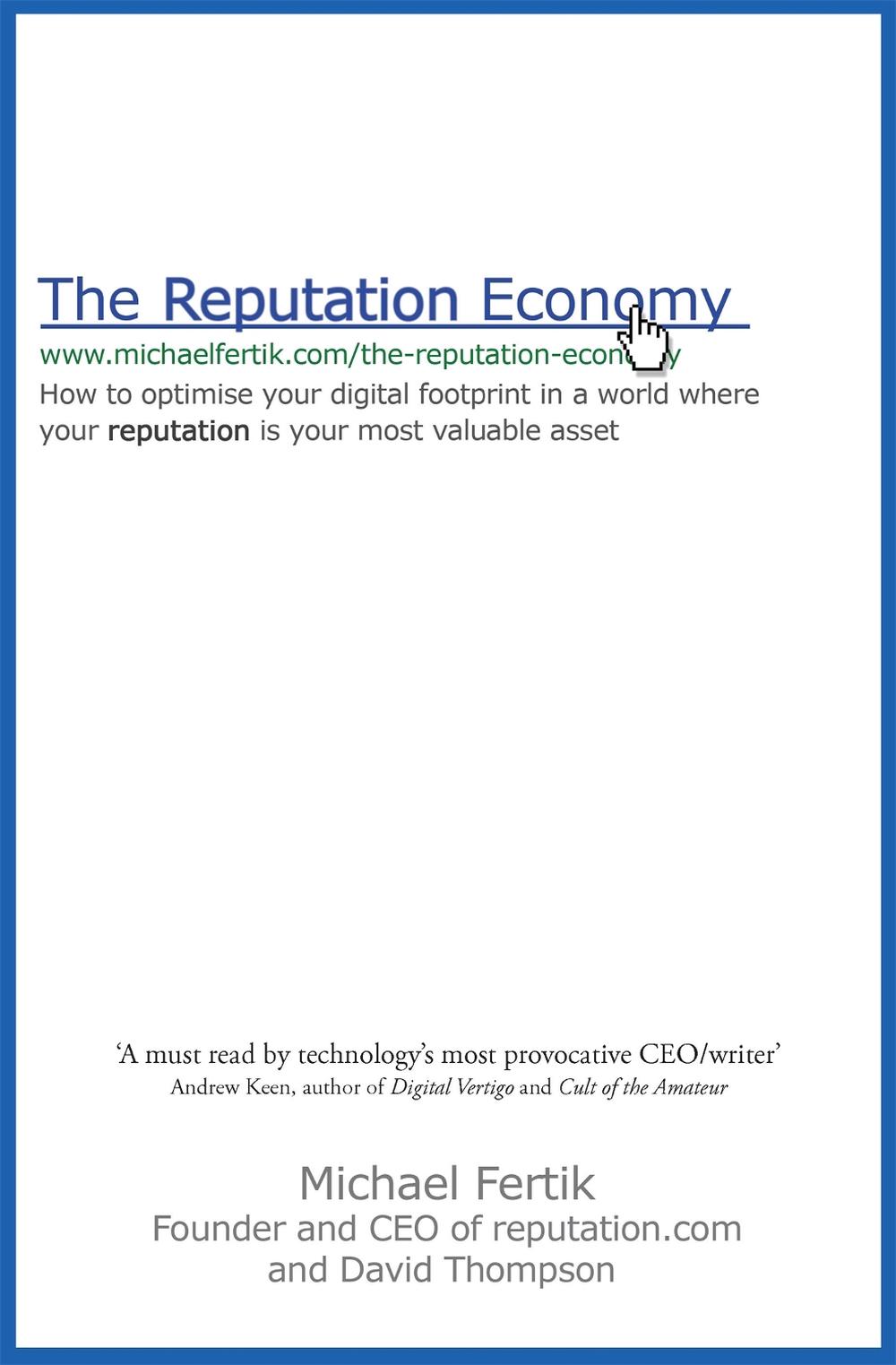 The Reputation Economy by Michael Fertik - ISBN: 9780349406831