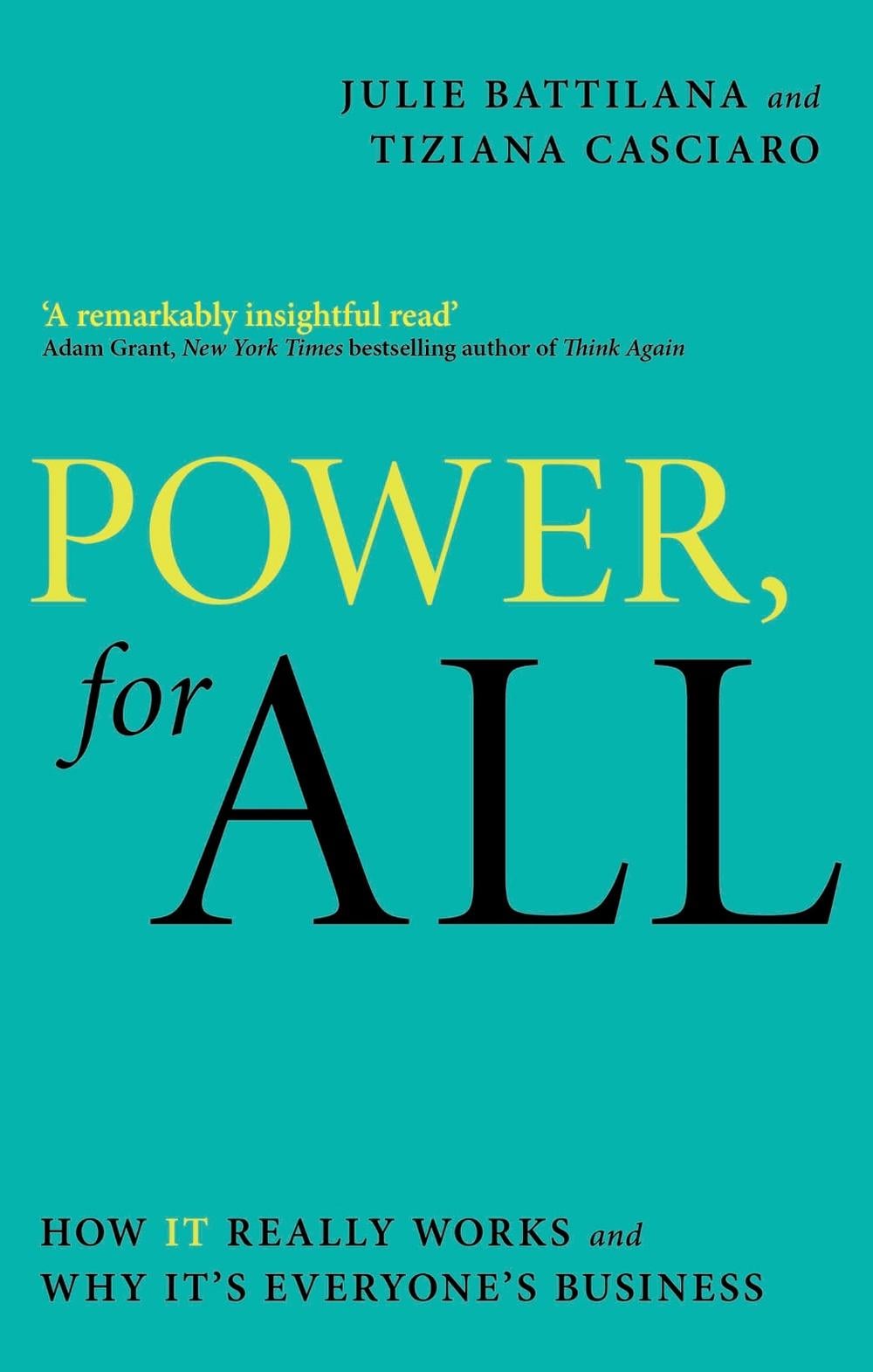 Power, For All by Julie Battilana - ISBN: 9780349425481