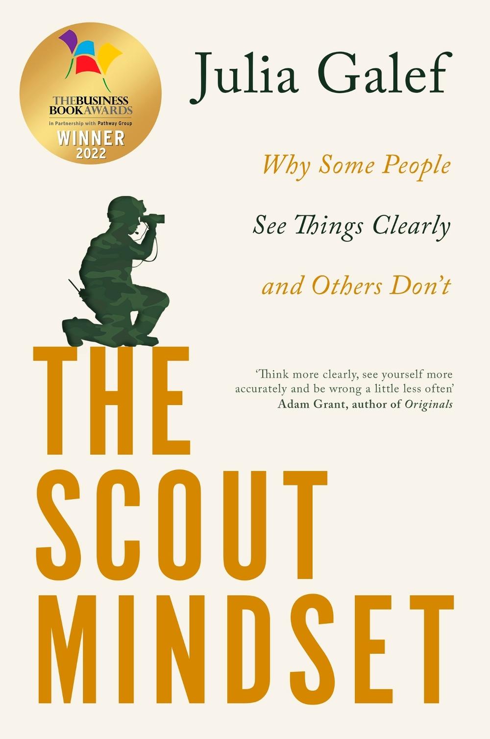 The Scout Mindset, 9780349427652