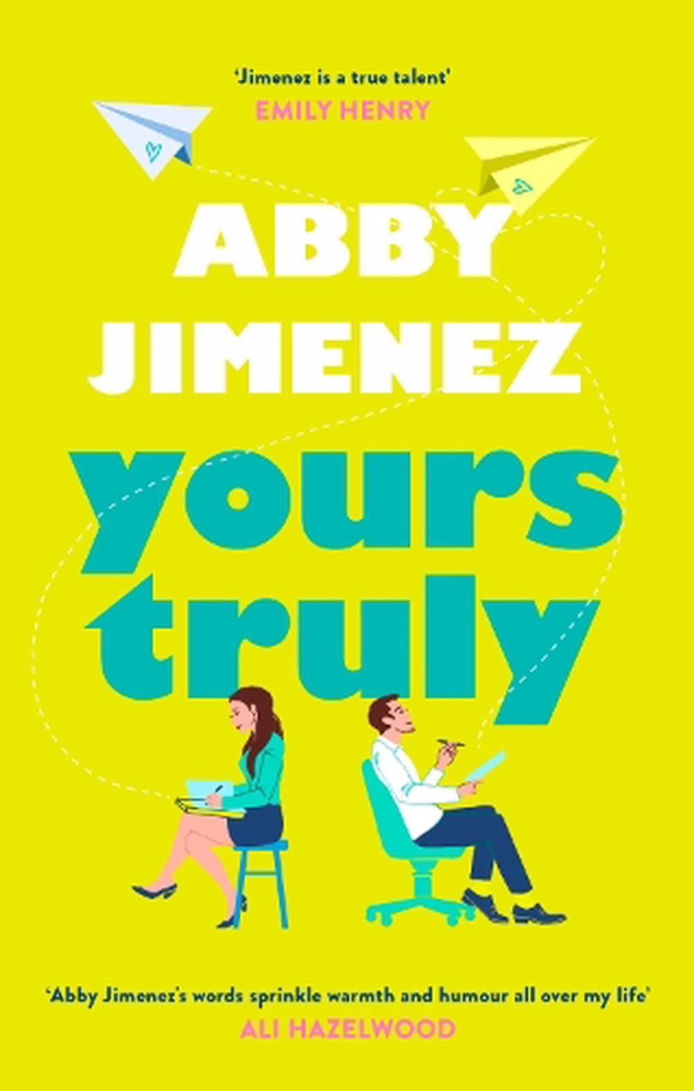 Yours Truly by Abby Jimenez, Paperback, 9780349433820 | Buy online at ...