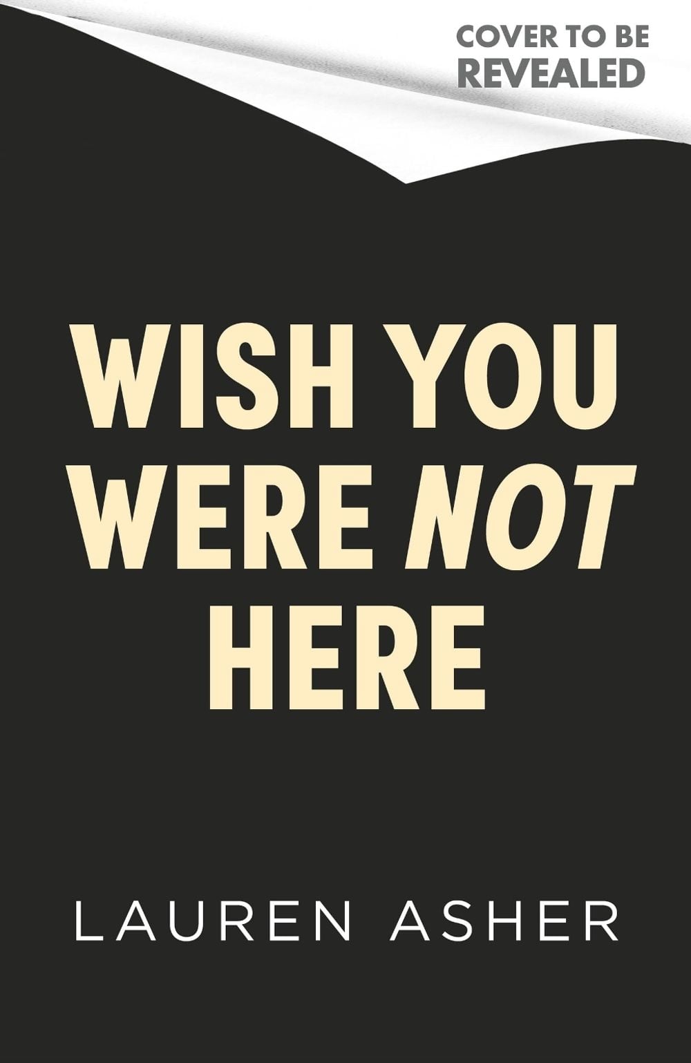 Wish You Were Not Here by Lauren Asher - ISBN: 9780349447681