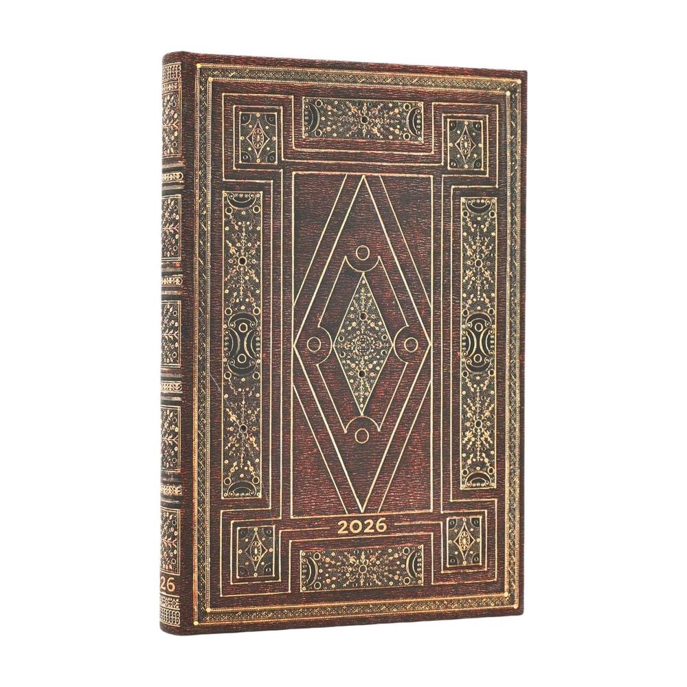 2026 First Folio (Shakespeare’s Library) Mini 12-month Verso Hardcover Flexi Dayplanner 2026 (Elastic Band Closure) by Paperblanks - ISBN: 9780349707419