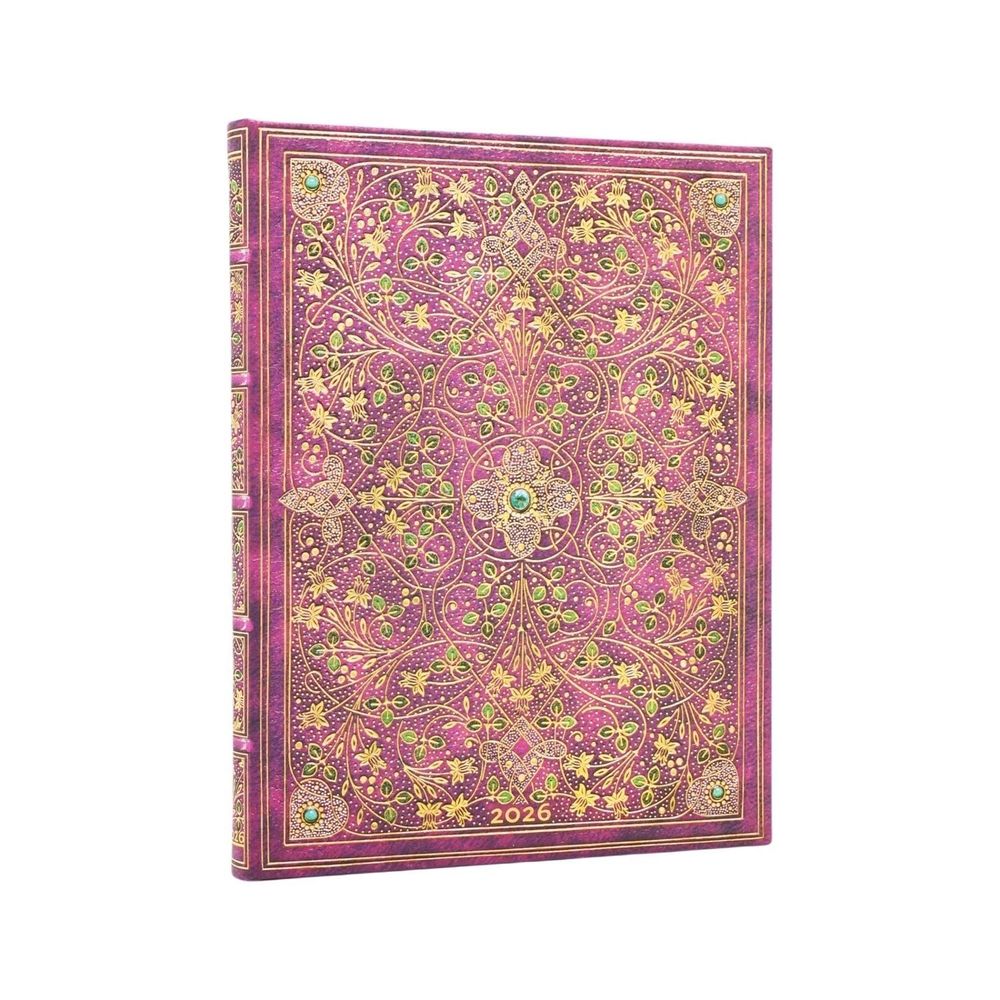 2026 Diamond Jubilee (Sangorski & Sutcliffe) Ultra 12-month Verso Hardcover Flexi Dayplanner 2026 (Elastic Band Closure) by Paperblanks - ISBN: 9780349708119