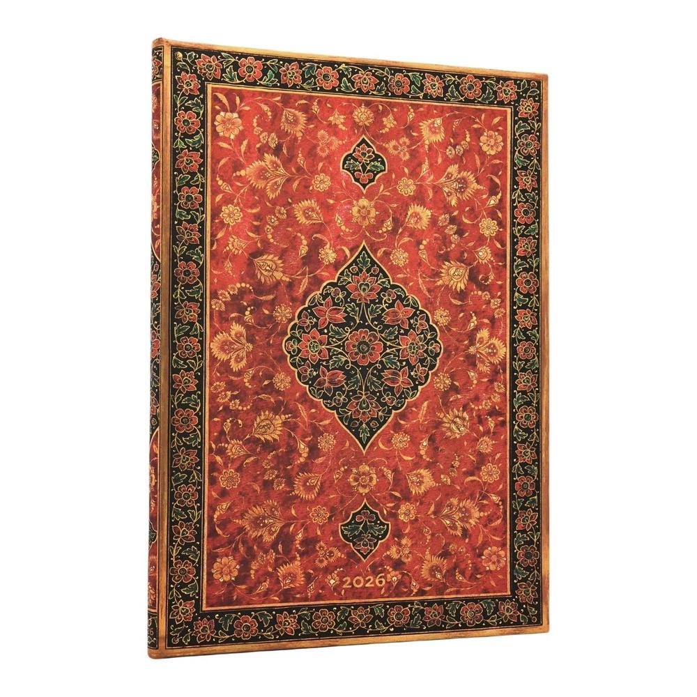 2026 Layla (Persian Poetry) Grande 12-month Vertical Hardcover Flexi Dayplanner 2026 (Elastic Band Closure) by Paperblanks - ISBN: 9780349708188