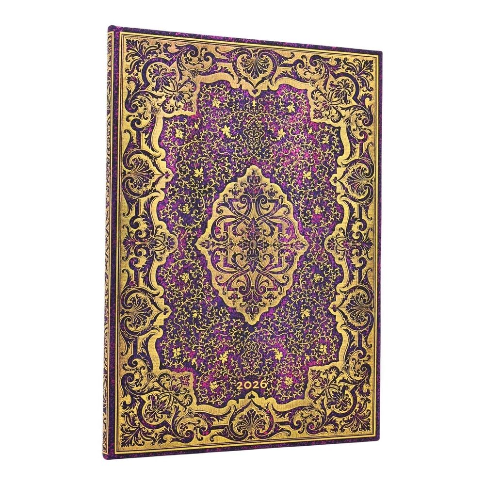 2026 Picaresque Grande 12-month Vertical Hardcover Flexi Dayplanner 2026 (Elastic Band Closure) by Paperblanks - ISBN: 9780349708195