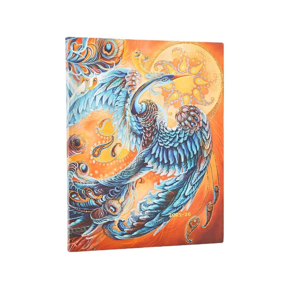 2026 Skybird (Birds of Happiness) Ultra 18-month Vertical Softcover Flexi Dayplanner 2025-2026 (Elastic Band Closure) by Paperblanks - ISBN: 9780349708294