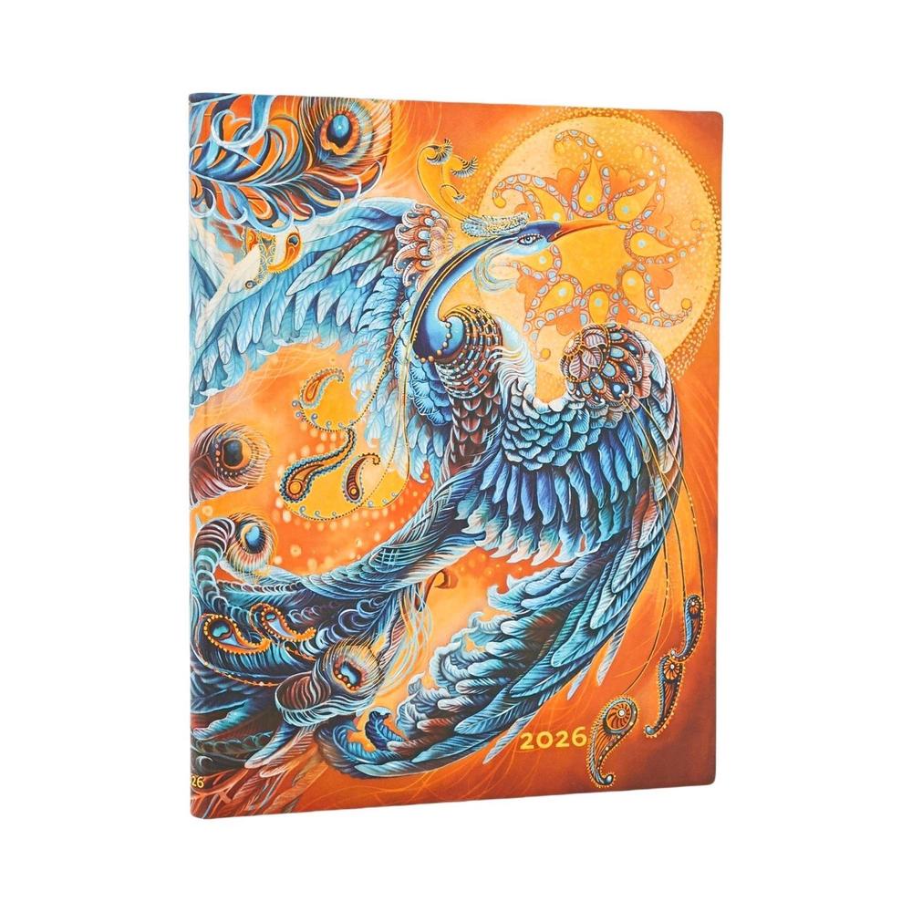 2026 Skybird (Birds of Happiness) Ultra 12-month Vertical Softcover Flexi Dayplanner 2026 (Elastic Band Closure) by Paperblanks - ISBN: 9780349708577