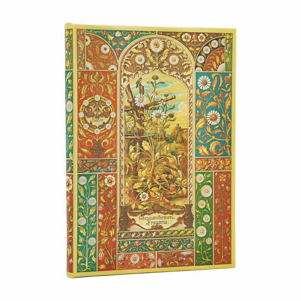 Viennese Fruit (Vox Botanica) Midi Unlined Hardcover Journal (Elastic Band Closure) by Paperblanks - ISBN: 9780349713328