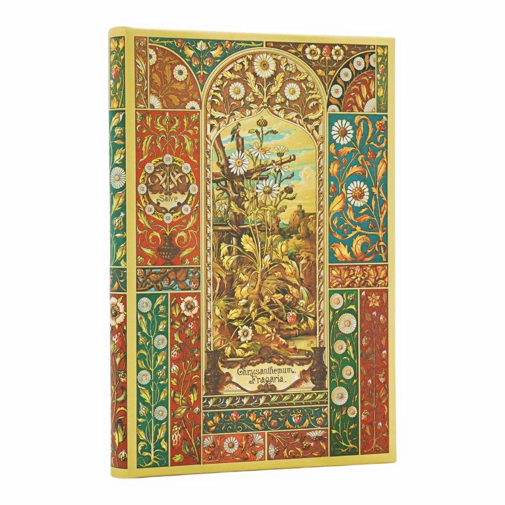 Viennese Fruit (Vox Botanica) Mini Unlined Hardcover Journal (Elastic Band Closure) by Paperblanks - ISBN: 9780349713342