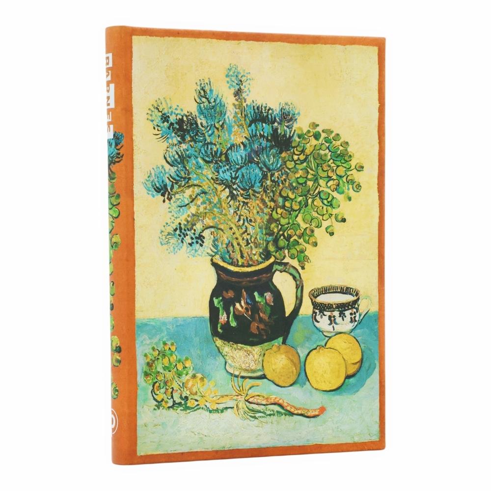 Van Gogh’s Still Life Mini Lined Hardcover Journal (Elastic Band Closure) by Paperblanks - ISBN: 9780349713397
