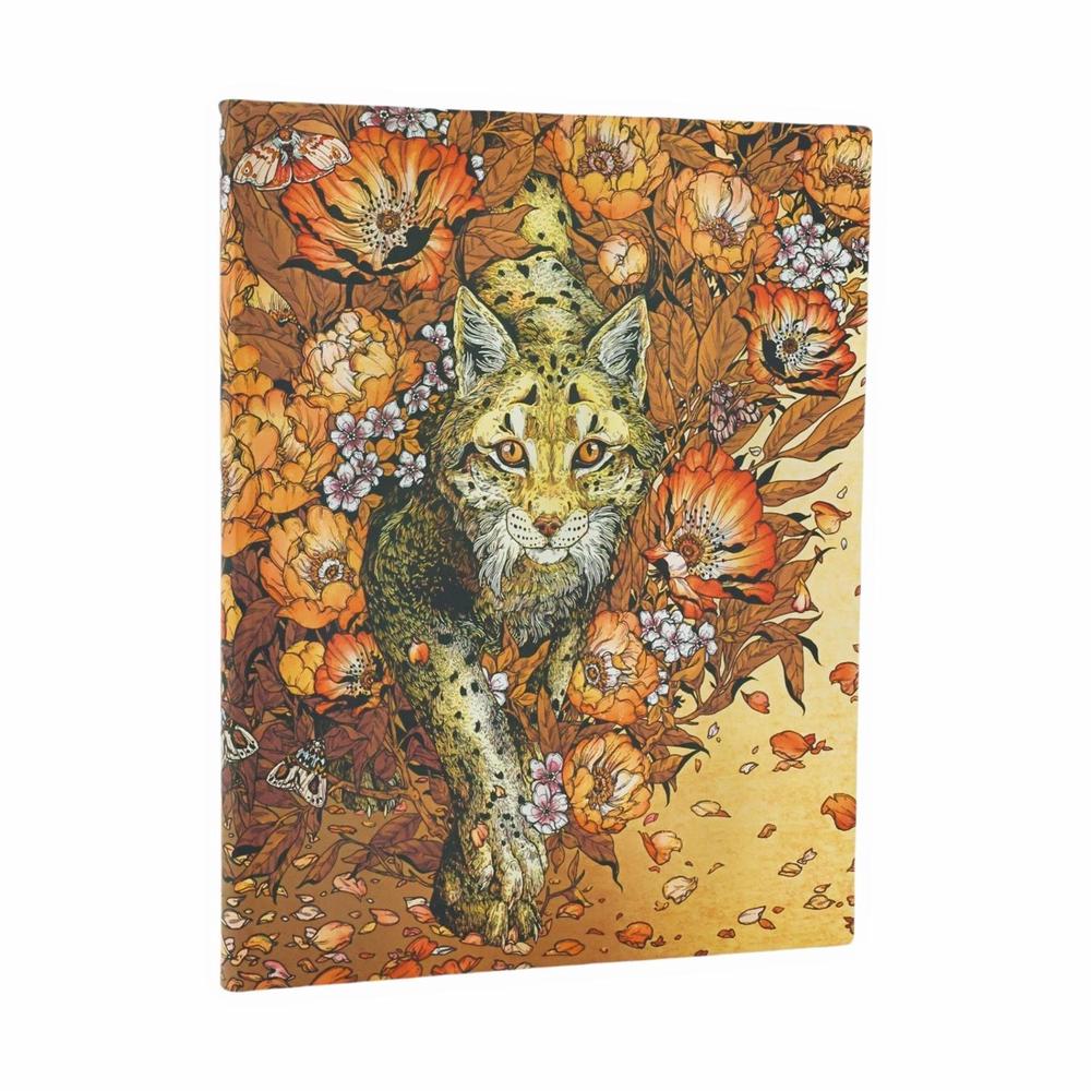 Lynx Rising (Erica Williams Art) Ultra Unlined Softcover Journal (Elastic Band Closure) by Paperblanks - ISBN: 9780349713601