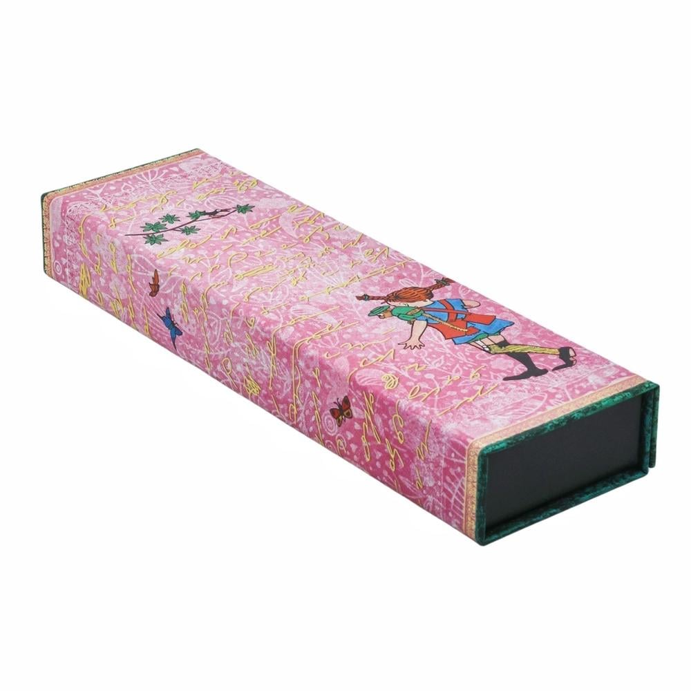 Astrid Lindgren, Pippi Longstocking (Embellished Manuscripts Collection) Pencil Case (Wrap Closure) by Paperblanks - ISBN: 9780349713779