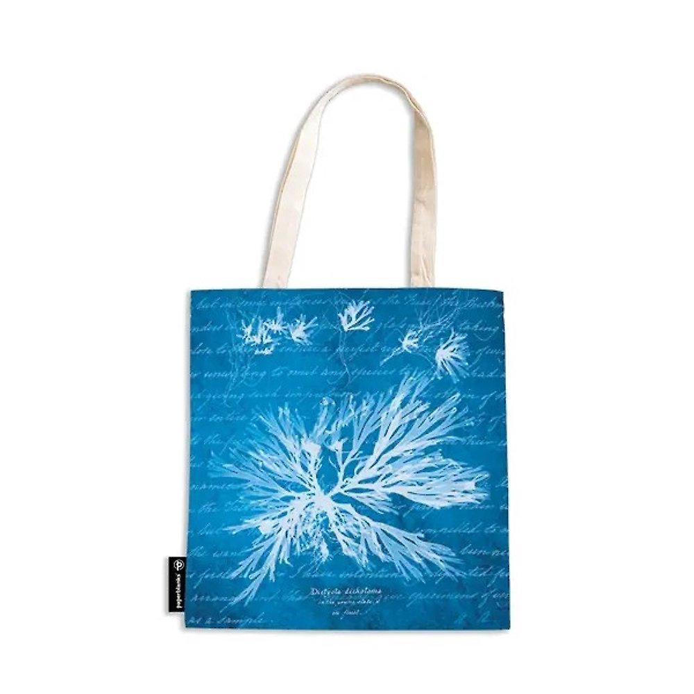 Sea Flowers Canvas (Anna Atkins’ Cyanotypes) Bag by Paperblanks - ISBN: 9780349713946